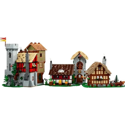 Medieval Town Square Building Blocks 3304PCS Compatible 10332 Bricks (No Box)